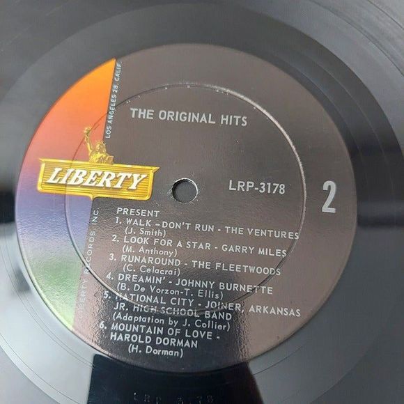 The Original Hits, Past & Present Vinyl Record LP - 1960 - Liberty LRP 3178 - Picture 9 of 9